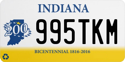 IN license plate 995TKM