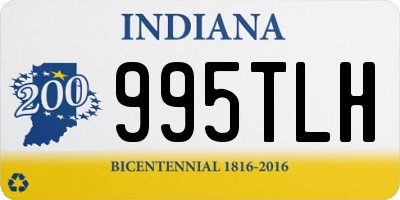 IN license plate 995TLH