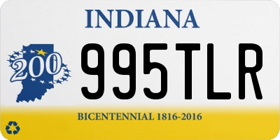 IN license plate 995TLR