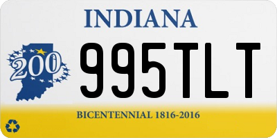 IN license plate 995TLT