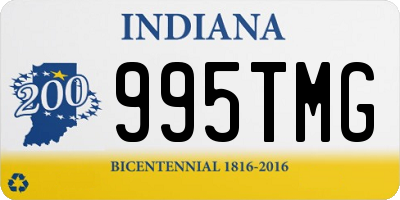 IN license plate 995TMG