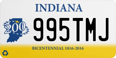 IN license plate 995TMJ