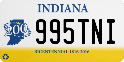 IN license plate 995TNI