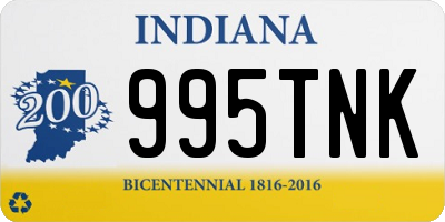 IN license plate 995TNK