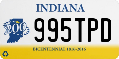 IN license plate 995TPD