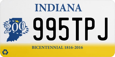 IN license plate 995TPJ