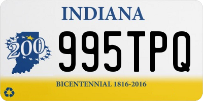 IN license plate 995TPQ