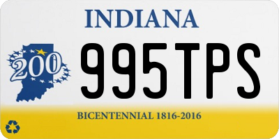 IN license plate 995TPS