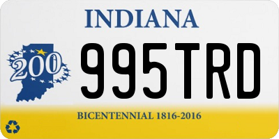 IN license plate 995TRD