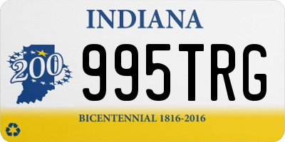 IN license plate 995TRG