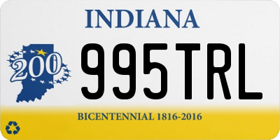 IN license plate 995TRL