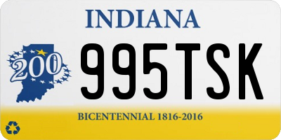 IN license plate 995TSK