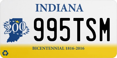 IN license plate 995TSM