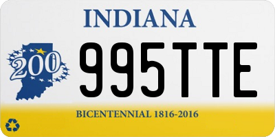 IN license plate 995TTE