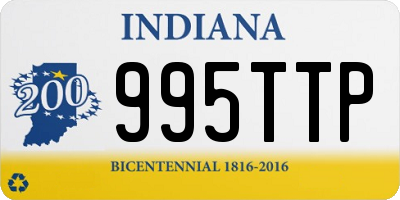 IN license plate 995TTP