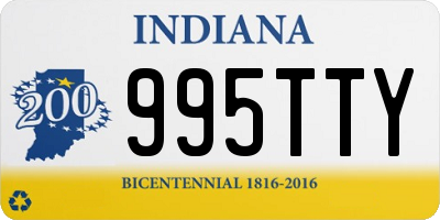 IN license plate 995TTY