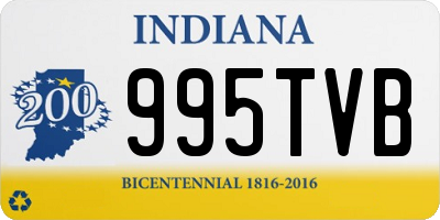 IN license plate 995TVB