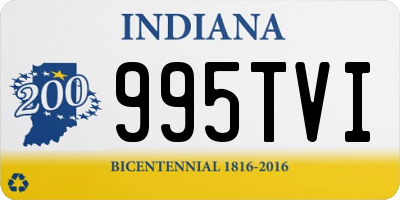 IN license plate 995TVI