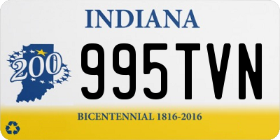 IN license plate 995TVN
