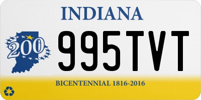 IN license plate 995TVT