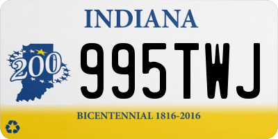 IN license plate 995TWJ