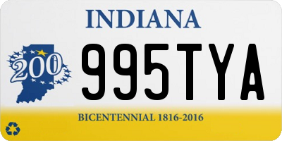 IN license plate 995TYA