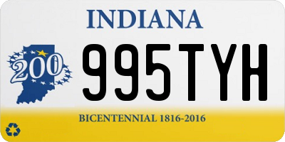 IN license plate 995TYH