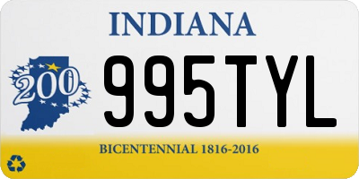IN license plate 995TYL
