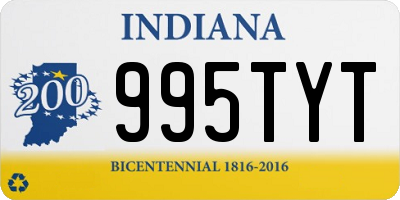 IN license plate 995TYT