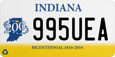 IN license plate 995UEA