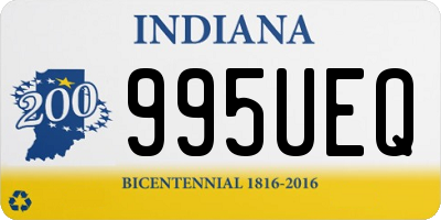 IN license plate 995UEQ