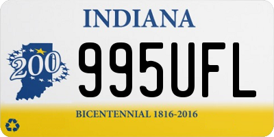 IN license plate 995UFL