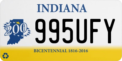 IN license plate 995UFY