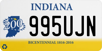 IN license plate 995UJN