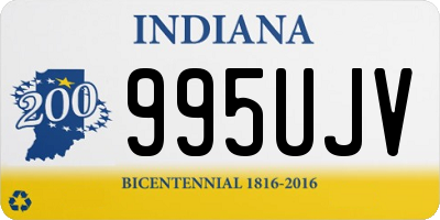 IN license plate 995UJV