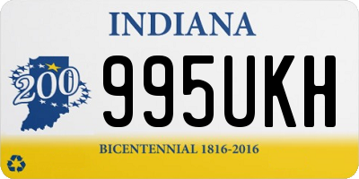 IN license plate 995UKH