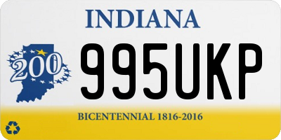 IN license plate 995UKP