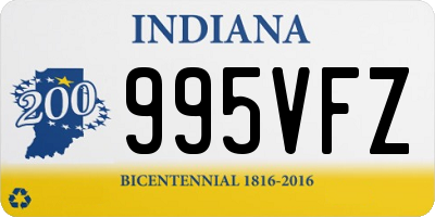 IN license plate 995VFZ
