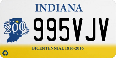 IN license plate 995VJV