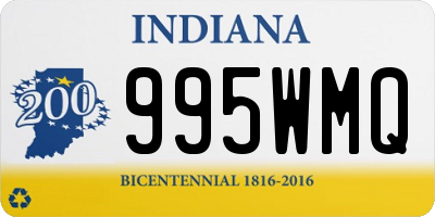 IN license plate 995WMQ