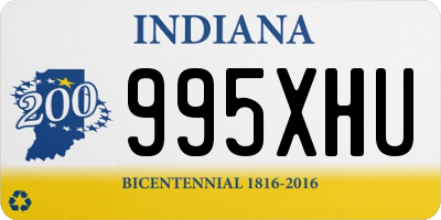 IN license plate 995XHU