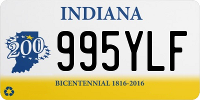 IN license plate 995YLF