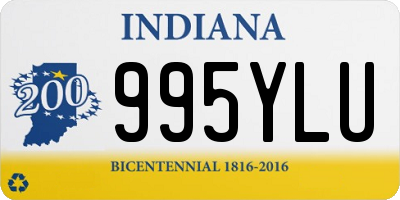 IN license plate 995YLU