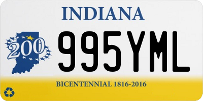 IN license plate 995YML