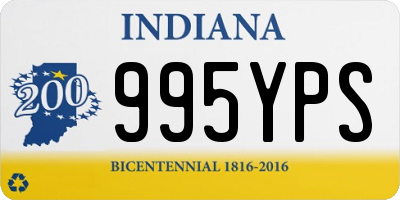 IN license plate 995YPS