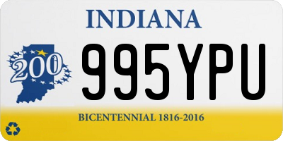 IN license plate 995YPU