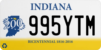 IN license plate 995YTM