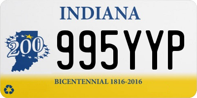 IN license plate 995YYP