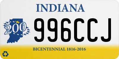 IN license plate 996CCJ