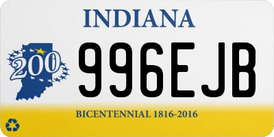 IN license plate 996EJB